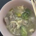 ♡★ハッピー★♡'s cooksnap of when they made 簡単！野菜たっぷり玉子スープ.
