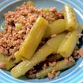 ももん２１４'s cooksnap of when they made 簡単！美味しい！ふきとひき肉のそぼろ煮♪.