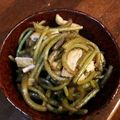 さくべえ's cooksnap of when they made 山ふきとあぶらあげの煮含め.