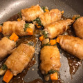 ななごはん。's cooksnap of when they made ☆★大根と大葉の豚巻き梅照り焼き☆★.