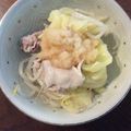 フランクフルトJr's cooksnap of when they made ちょいアレンジ♪豚しゃぶおろしポン酢.