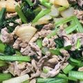 Mio＊Masa's cooksnap of when they made あっさり小松菜大根豚肉炒め＊.
