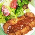 ムーミン☆ママ's cooksnap of when they made 我が家の基本のトンカツ☆*°.