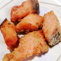 高校生いときち's cooksnap of when they made 鮭の唐揚げ.