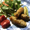 うどんの腰's cooksnap of when they made 大葉とエノキの豚肉巻き☆お弁当.