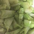 ma___111's cooksnap of when they made 前菜に。ブロッコリーの茎のナムル.