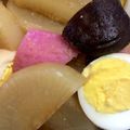 クック75J0LW☆'s cooksnap of when they made 大根と卵の甘辛煮☆.