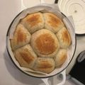 クックPIEFHK☆'s cooksnap of when they made ル・クルーゼ　HBでちぎりパン.