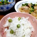 ちぇんばあ's cooksnap of when they made 今が旬♪グリーンピース♡豆ごはん.