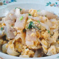 おのみちゃん's cooksnap of when they made 甘くて旨♪新たま・蒟蒻炒めの卵みそ.