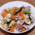 ポニーリボン's cooksnap of when they made 簡単♪豚肉と春キャベツのガーリック炒め.