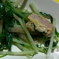 クックYQHXI2☆'s cooksnap of when they made スパムと水菜のバター炒め.