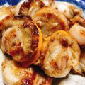 sumomokaka's cooksnap of when they made ボイルほたてのバターしょうゆ焼き。.