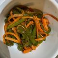 大ちゃーん's cooksnap of when they made ピーマンとにんじんのきんぴら.