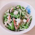 ほろぴ's cooksnap of when they made ベーコンと水菜でサラダ感覚♪洋風白和え.