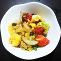 こう44's cooksnap of when they made トマトと豚と卵のぴり辛中華野菜炒め.
