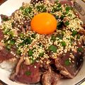 ぱぴぷゆい's cooksnap of when they made 付属のタレで！鰹のタタキのネギごま油漬け.