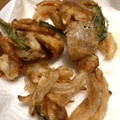 にじゆめa's cooksnap of when they made 簡単給食　夏野菜と納豆のかき揚げ.