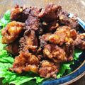 ちゃちゃまる26's cooksnap of when they made 簡単★一味唐辛子のおつまみから揚げ.
