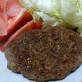 クックH86AFM☆'s cooksnap of when they made 基本のハンバーグ　フードプロセッサー使用.