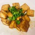 FGO☆'s cooksnap of when they made 厚揚げのバター生姜醤油炒め.