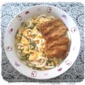 ＨＯ☆ＭＩ's cooksnap of when they made ほっこり♪簡単卵うどん.