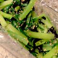 koakoa2325's cooksnap of when they made レンジで簡単【小松菜のナムル】.