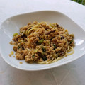 magNRK's cooksnap of when they made 椎茸ダシ香る〜大豆肉とごぼうのそぼろ煮.