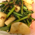 クック28IZPF☆'s cooksnap of when they made かぶとかぶの葉の炒め煮☆簡単にあと一品.