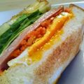 ちょこ＊choco's cooksnap of when they made ボリュームたっぷり トーストサンドイッチ.