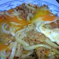 みやーおめ's cooksnap of when they made 超簡単♪豚キムチうどん♪.