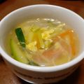 あきつま（杏花☆）'s cooksnap of when they made ズッキーニ入り春雨スープ.