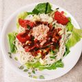パピちゃん♥️'s cooksnap of when they made ツナとトマトのぶっかけそうめん.