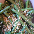 カクヨ's cooksnap of when they made いんげんの胡麻和え♪.