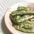yuuuuuuuiu's cooksnap of when they made 大量消費☆スナップえんどうのツナマヨ和え.