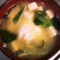 ムーミン☆ママ's cooksnap of when they made 白菜と豆腐のお味噌汁.