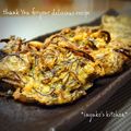 inyako's cooksnap of when they made ☆たまには～もずく天ぷら☆.