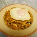 龍青空ママ's cooksnap of when they made 簡単☆ハムライス.