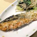 kyobobo's cooksnap of when they made 鮭海苔パン粉焼き.