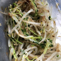 Seenaa's cooksnap of when they made 白だしでシンプル！もやしと豆苗の鰹節和え.
