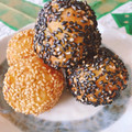 ♩'s cooksnap of when they made ほっこりおやつ～さつまいも餅のゴマ揚げ～.