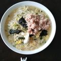 夜月★'s cooksnap of when they made 冷房病に♡昭和の味！みょうがの卵とじ温麺.