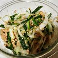 chanyumi☆'s cooksnap of when they made 新たまねぎとにらのやみつきツナサラダ.