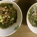 クックZW83QX☆'s cooksnap of when they made 老舗焼肉店の味！韓国風激ウマ牛肉スープ.
