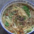 gomibaco's cooksnap of when they made ヘルシーなキノコあんかけそば.