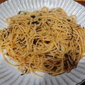 hidehono's cooksnap of when they made 簡単！ごはんですよパスタ♪.