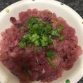 ねおみ's cooksnap of when they made マグロのアラdeネギトロ.