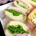 ルぴあ's cooksnap of when they made 簡単・ヘルシー★ハムレタスサンド.