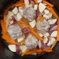 さっくぅぅ's cooksnap of when they made 豚バラ生姜きのことさつま芋の炊込みご飯.