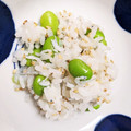 シェフなみく's cooksnap of when they made 簡単！！枝豆としらすのまぜまぜご飯.